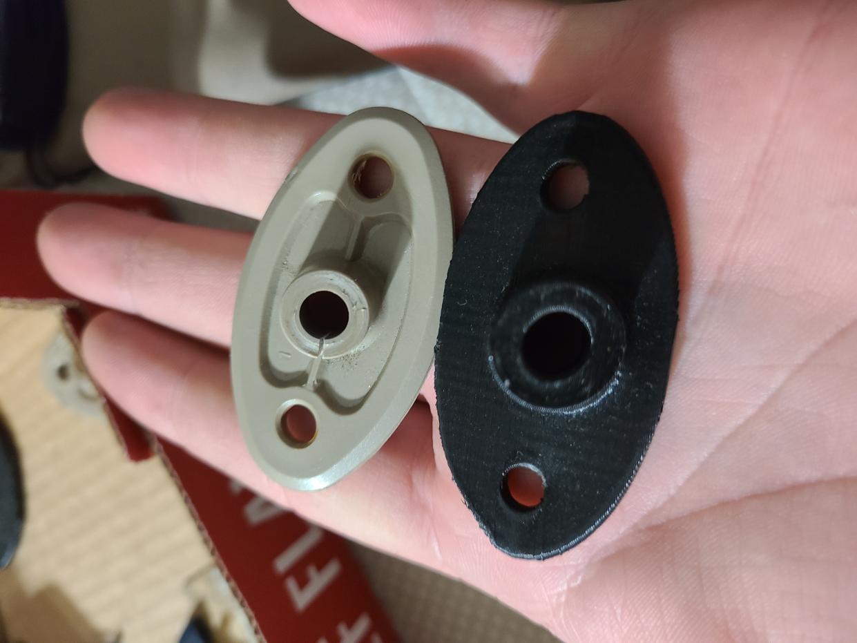 Got broken sun visor mounts? 3d print some replacements...